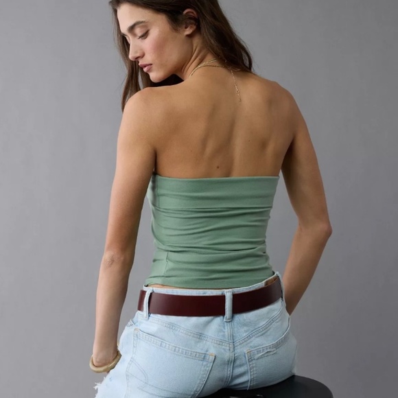 American Eagle Outfitters Tops - American Eagle/AE Knit Foldover Tube Top